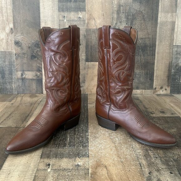 Dan Post 2111 J Western Cowboy Boots Mens 8.5 D - Picture 10 of 12